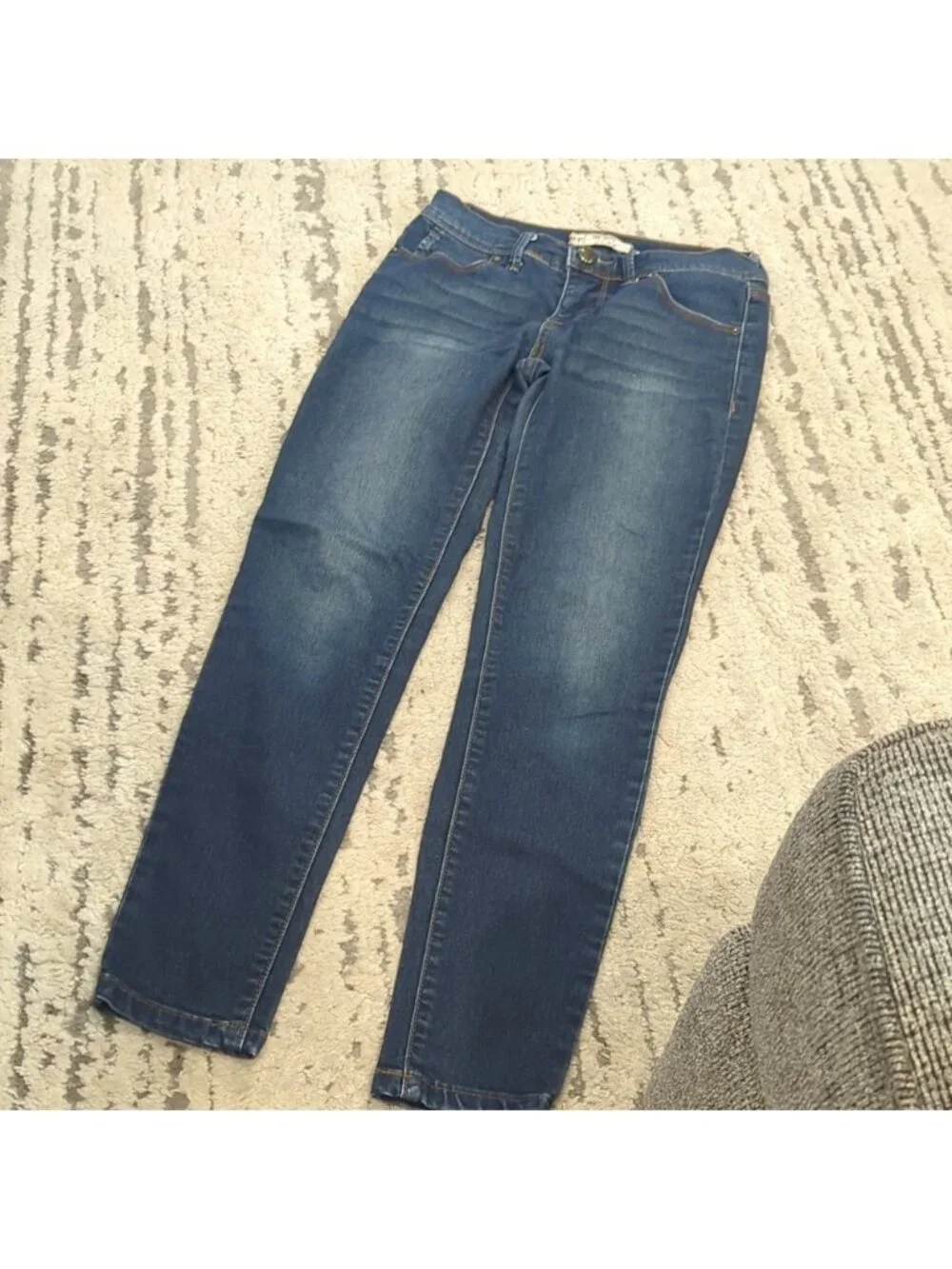 Free people! Low-rise skinny jeans